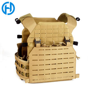 سترة تكتيكية قتالية متينة مبطنة بحلقات ونظام مولي مقطوع بالليزر بنمط التمويه - Product Image 2