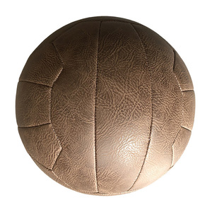 Balón <span class=keywords><strong>de</strong></span> Fútbol Retro Vintage Talla 5, Cuero Genuino, Cosido a Máquina, 18 Paneles, Estilo Clásico Antiguo, para Interior/Exterior, Colección <span class=keywords><strong>de</strong></span> Recuerdos - Product Image 5