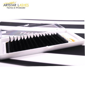 Prix de gros <span class=keywords><strong>Double</strong></span> Conseils <span class=keywords><strong>0</strong></span>.15/<span class=keywords><strong>0</strong></span>.20mm Mat Ellipse Plat Extension De Cils cachemire extension de cils - Product Image 6