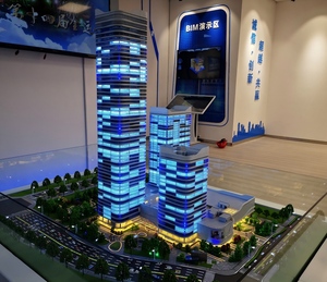 Maquette architecturale YUNJIE pour l'<span class=keywords><strong>immobilier</strong></span> - Modèle miniature 3D haute précision avec éclairage LED, design traditionnel, garantie 3 ans - Product Image 4