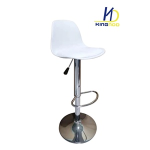 Nội Thất Thương Mại Hiện Đại Có Thể Điều Chỉnh Xoay PP Nhựa + Ghế Bar Bằng Da - Product Image 2