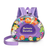 Mochila Infantil de Dibujos Animados con Diseño de Animales, para Niños y Niñas, con Diseño de Huevo, Linda Mochila Arcoíris con Diseño de OVNI