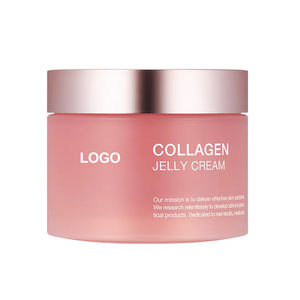 Crème hydratante pour le visage coréenne rose, crème en capsules de collagène rose PDRN, crème de collagène rose végane en gelée - Product Image 4