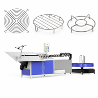 Machine de pliage automatique CNC 2D 4 axes pour fil d'aluminium de 6 mm, machine de pliage pneumatique pour fil plat en fer, acier, cuivre et aluminium