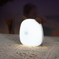 Lampe à détecteur de mouvement ultra-sensible pour enfants, anti-lumière bleue, batterie 180 jours, certifiée CE/ROHS, haute sécurité, utilisation en chambre, garantie 3 ans