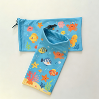 Pochette à cordon personnalisée en microfibre douce pour lunettes et téléphone avec logo imprimé 2026