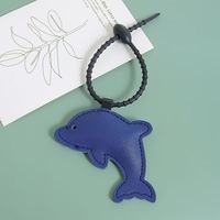 Lindo Colgante de Bolso con Forma de Delfín, Adorno de Moda para Llavero, Decoración para Bolso o Mochila, Varios Colores Disponibles