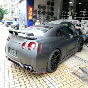 Nouvelles jupes latérales en fibre de carbone style ZE pour Nissan GT-R R35 2008-2016 – Fixation directe, finition mate et brillante, personnalisation disponible - Product Image 2