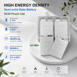 Cellule de batterie semi-solide ULi NMC Pouch 265Wh/Kg 3.7V 34.5Ah 35Ah S35 5C à décharge élevée 40000mAh pour drone UAV, véhicule électrique et moto - Product Image 2