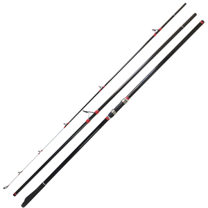 Caña de pescar de Surf Carbono 3 secciones 14ft Peso del señuelo 100-250g Caña de pescar de Surf Caña de pescar larga - Product Image 1