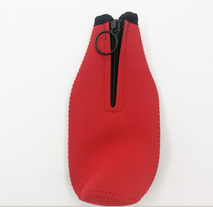 Sac isotherme en néoprène 330 ml pour vin ou bière, avec fermeture éclair et impression personnalisée – Vente chaude - Product Image 4