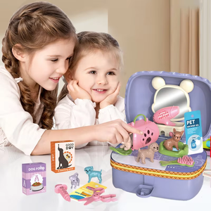 Ensemble de maquillage en plastique Offre Spéciale et <span class=keywords><strong>jouet</strong></span> de coiffeuse <span class=keywords><strong>jouet</strong></span> de docteur préscolaire pour les filles de tous âges à jouer - Product Image 2
