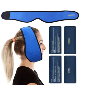 Nuevo Producto: Compresa Facial Fría y Caliente con <span class=keywords><strong>Gel</strong></span> de Hielo para Aliviar el Dolor de Extracción de Dientes del Siso, Una Banda con Cuatro Compresas de Hielo - Product Image 1