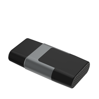 CP08 Boîtier multimédia 2-en-1 transfrontalier en promotion avec double interface, adaptateur de lecture pour véhicule, Carplay sans fil