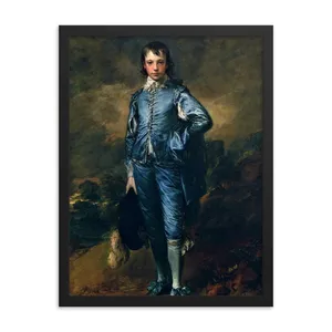 Art mural personnalisé de grande taille et de haute qualité fait à la main, <span class=keywords><strong>reproduction</strong></span> de peinture à l'huile du Blue Boy Famous de Thomas Gainsborough - Product Image 3