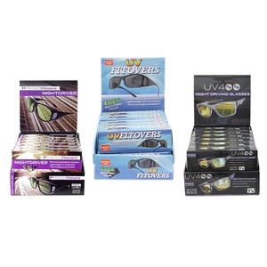 Contact Lenses Custom Pop Promotion Counter Top Cardboard Display Stand Cardboard Display <b>Box</b> for Glasses - Product Image 1