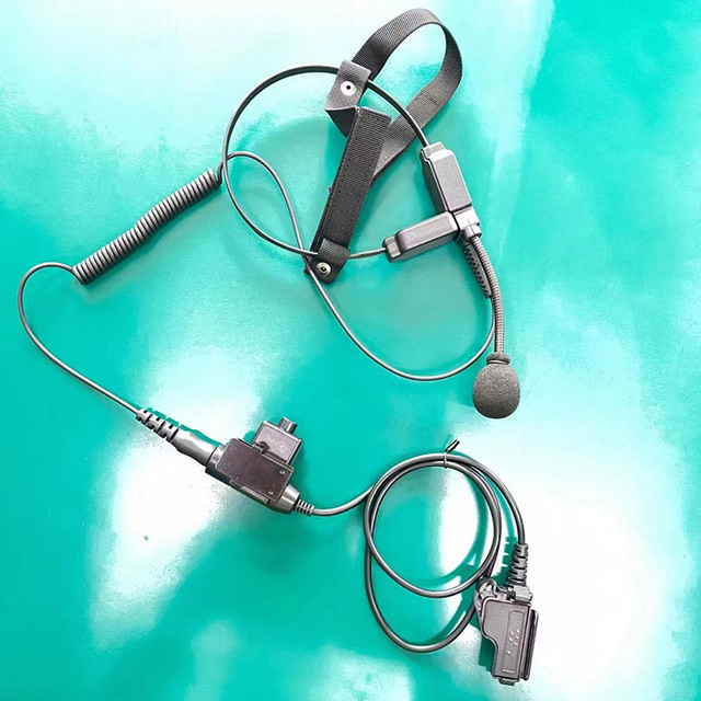 Bone Conduction Headset PTT Transfer Communication Headset CS Outdoor HT1000 MTX838 MTS2000 XTS3000