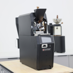Torréfacteur à gaz RX300 100g-300g – Machine à torréfier le café de petite capacité – Prise en charge de la surveillance des données via l'application Santoker - Product Image 1
