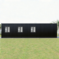 Maison de rêve moderne, durable et économique, 2 chambres, maison en conteneur maritime de 40 pieds