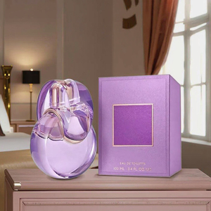 FusionScentOrbit Perfume Elegante para Mujer, Spray Ecológico, Tamaño Regular, Cristal Morado, Aroma Floral, Amaderado, Almizclado y Sensual - Product Image 1