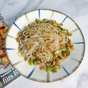 Aliments précuits <span class=keywords><strong>Riz</strong></span> Shirataki sans OGM Nouilles de konjac sèches sans grains du Japon Options de pâtes les moins caloriques - Product Image 3