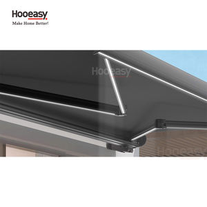 กันสาดระเบียงไฟฟ้าแบบมอเตอร์  อะลูมิเนียมแบบม้วนเก็บได้  หลังคาป้องกันฝน  แบบพับเก็บได้สำหรับระเบียงกลางแจ้ง - Product Image 5