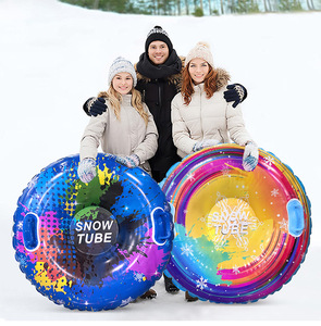 Tube de neige <span class=keywords><strong>gonflable</strong></span> pour le camping d'hiver, traîneaux de neige en PVC épais et résistant - Product Image 4