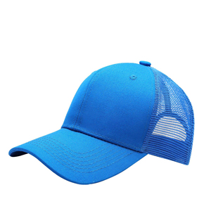 Custom Two Color Oxford Mesh Back Trucker Hat Embroidery Logo Baseball Cap Low MOQ Breathable Waterproof Sunscreen Fashionable - Product Image 6