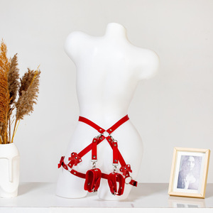 Кожаный ремень-шлейка для БДСМ - Product Image 3