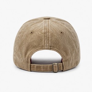 Gorra Deportiva Vintage Personalizada de 6 Paneles de Pana y Chenilla con Bordado, Visera Plana, Ajustable, para Exteriores, Fabricante OEM ODM - Product Image 5