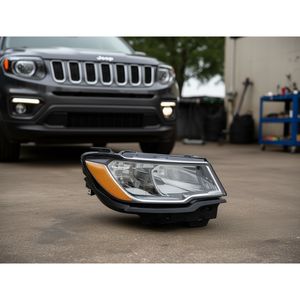 Faro Halógeno para Jeep Compass 2017-2019, Sistema de Iluminación Automotriz de Repuesto, 12V, Bombilla HB3 (9005), Nuevo, Hecho en EE. UU. - Product Image 1