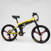 DISIYUAN jante en alliage d'aluminium 21 vitesses e vélo 500w pliant montagne vélo hybride électrique ebike