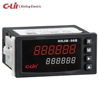 Compteur/Appareil de mesure numérique Xinling HHJM-96B à affichage double ligne 6 chiffres, réversible, remplace HHM1-A/B HHJ4-A, fabriqué en Chine continentale