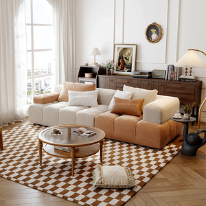 Juego de Sofás Modulares para Sala de Estar, Multicolores, de Lujo - Product Image 4