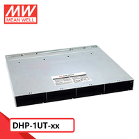 Alimentation industrielle à découpage à sortie unique série MeanWell DHP-1UT, système d'alimentation/chargeur distribué 1U 24V/48V