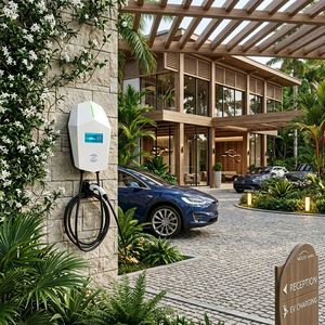 Chargeur EV mural 7KW prêt à l'emploi, prise Type 1 Type 2, 16A 32A, <span class=keywords><strong>charge</strong></span> AC à domicile - Product Image 5