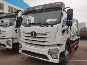 รถบรรทุกดูดสิ่งปฏิกูล FAW JieFang เครื่องยนต์ดีเซล ยูโร 6 กำลัง 150-250 แรงม้า แบบสะพานหลังคู่ ความจุ 18 ลูกบาศก์เมตร เหมาะสำหรับการเก็บน้ำเสีย - Product Image 3