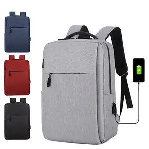 Koowo 2023 grosir ransel komputer laptop bisnis 15.6 "tahan air oxford tas punggung pintar uniseks perjalanan sekolah pemasok tas punggung