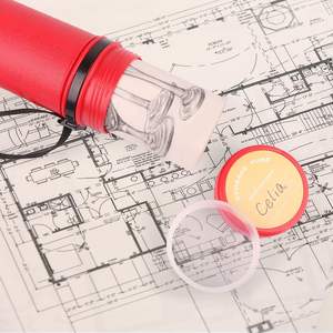 หลอดเก็บเอกสาร<span class=keywords><strong>โปสเตอร์</strong></span> transon 24 "-40" ขยายได้สำหรับงานศิลปะพิมพ์เขียวร่างและม้วน<span class=keywords><strong>สี</strong></span>แดง - Product Image 3