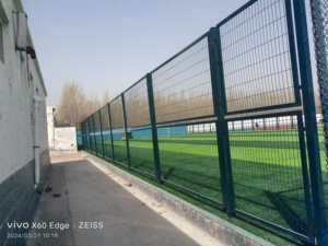 Clôture de jardin en treillis métallique galvanisé, maille diamantée protectrice, pour parc, aire de jeux, terrain de football, terrain de baseball, terrain de tennis extérieur - Product Image 6