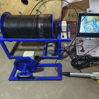 Tailles de sondes personnalisées, câble de 1000 m, précision de profondeur de 1 mm, sonde en acier inoxydable, vision nocturne couleur pour l'inspection des forages