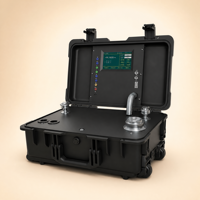 YH800FW Calibrateur de pression numérique automatique haute précision 0,05 % FS, testeur d'étalonnage portable pour laboratoire et utilisation sur le terrain