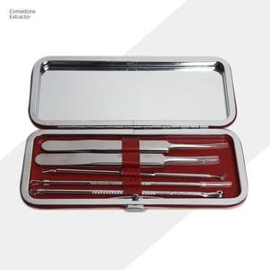 Extractor de Acné Haier con Espejo de Vidrio Integrado para Acné Maduro - Producto Auténtico para Uso Doméstico, Fácil de Transportar, en Caja - Product Image 1