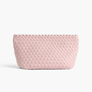 Bsci Tùy Chỉnh Thời Trang Mịn Dệt PU Mỹ Phẩm Pouch Xách Tay Công Suất Lớn Đẹp Ly Hợp Với Vàng Zip Đóng Cử<span class=keywords><strong>a</strong></span> Cho Cô Gái Bên - Product Image 1