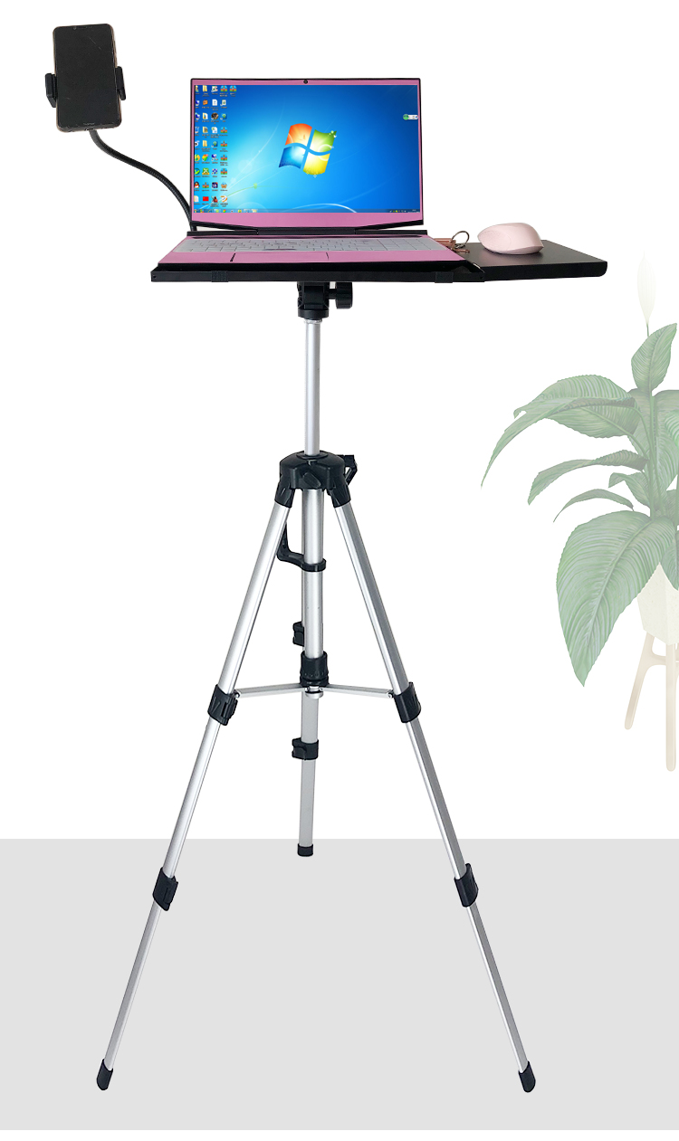 Universal Portable Easy rotation Foldable Outdoor Aluminum Projector Camera Equipment Live Bracket Holder Tripod Stand