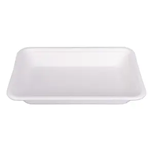 일회용 compostable 식기 식품 트레이 녹이는 저가 맞춤형 환경 친화적 인 bagasse