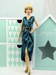 <span class=keywords><strong>Poupée</strong></span> de déguisement de style occidental de la série Fantasy, 30 cm, échelle 1/6, robe de soirée de <span class=keywords><strong>princesse</strong></span>, robe tricolore Xinyi Supermodel avec ceinture - Product Image 3
