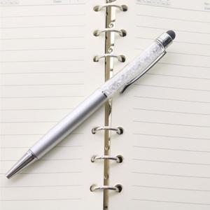Promotional Gorgeous Color <b>Glitter</b> Crystal Metal Ball <b>Pen</b> with Custom Logo Packaging - Product Image 6