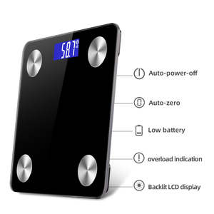 Báscula Inteligente Digital Electrónica Bluetooth para Medir el Índice de Masa Corporal y la Grasa Corporal, Capacidad de 180 kg, Superventas - Product Image 4