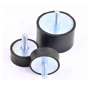 Amortisseurs de vibrations en caoutchouc naturel à haute <span class=keywords><strong>amortissement</strong></span>, <span class=keywords><strong>facteur</strong></span> de perte 0.4, type tampon industriel, anti-vibration métal-caoutchouc, <span class=keywords><strong>d</strong></span>écoupe sur mesure - Product Image 3